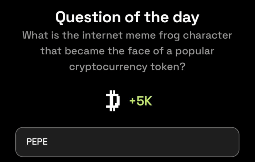 Dropee Question of the Day 15 May 2025